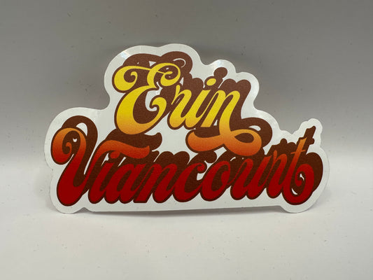 Erin Viancourt Sunburst sticker