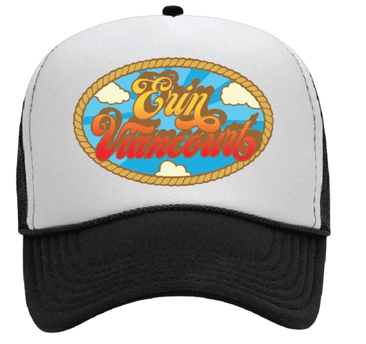 Erin Viancourt trucker hat - black